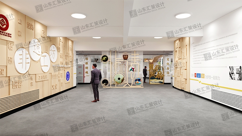 煙臺(tái)展廳設(shè)計(jì)——非遺工坊